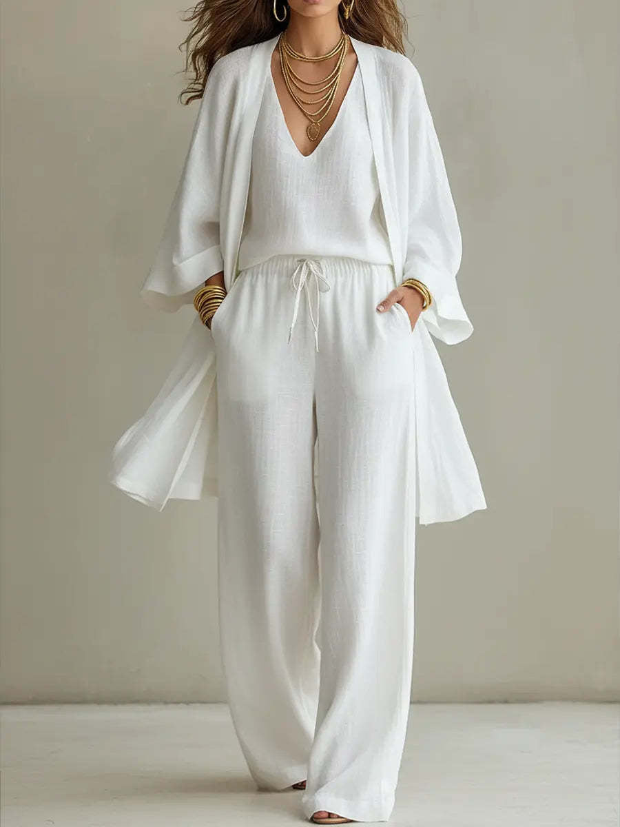 Women's Loose Fit Three-Piece Set