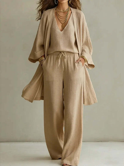 Women's Loose Fit Three-Piece Set