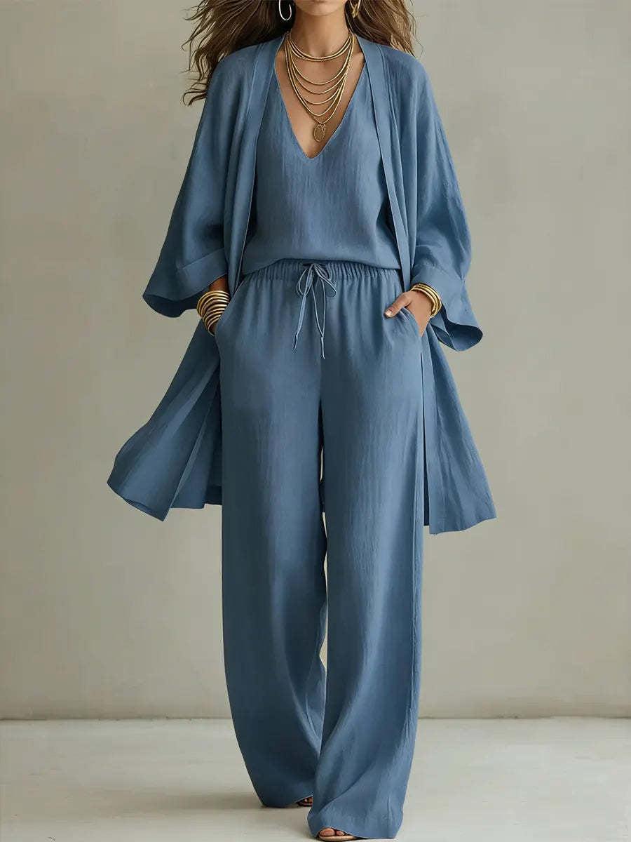 Women's Loose Fit Three-Piece Set