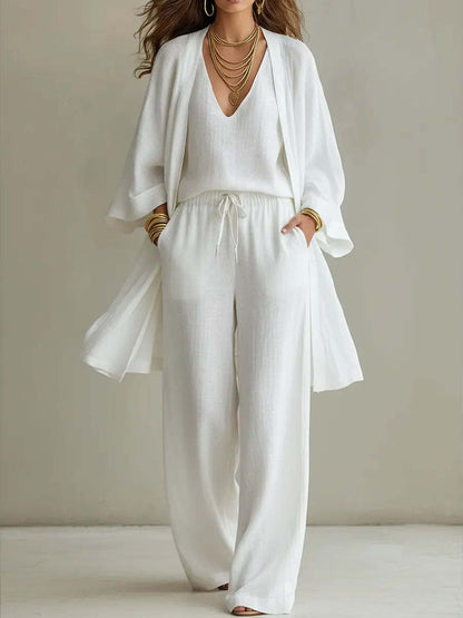 Women's Loose Fit Three-Piece Set