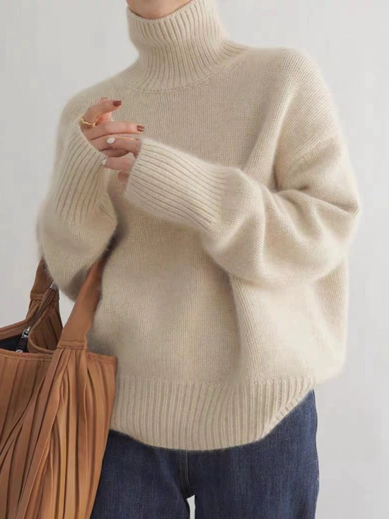 Women's Loose Knit Pullover Sweater