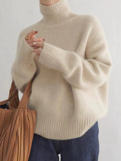 Women's Loose Knit Pullover Sweater