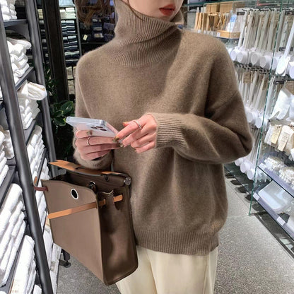 Women's Loose Knit Pullover Sweater