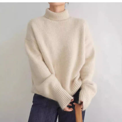 Women's Loose Knit Pullover Sweater
