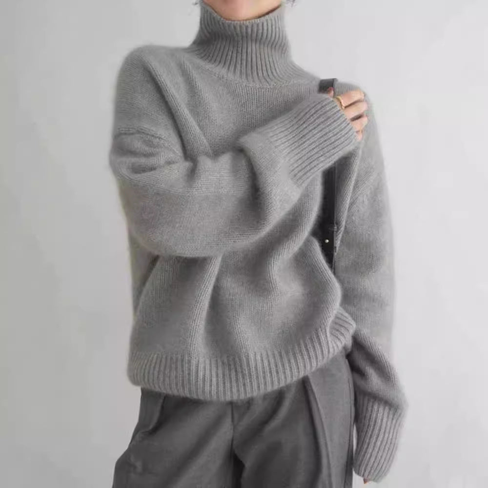 Women's Loose Knit Pullover Sweater