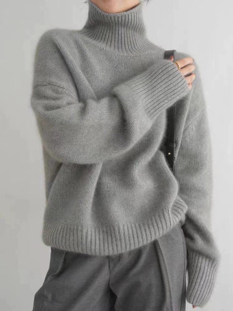 Women's Loose Knit Pullover Sweater