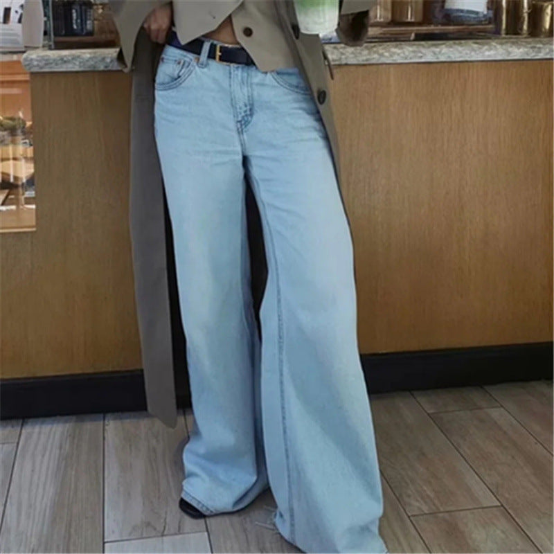 Women's Loose Straight-Leg Jeans