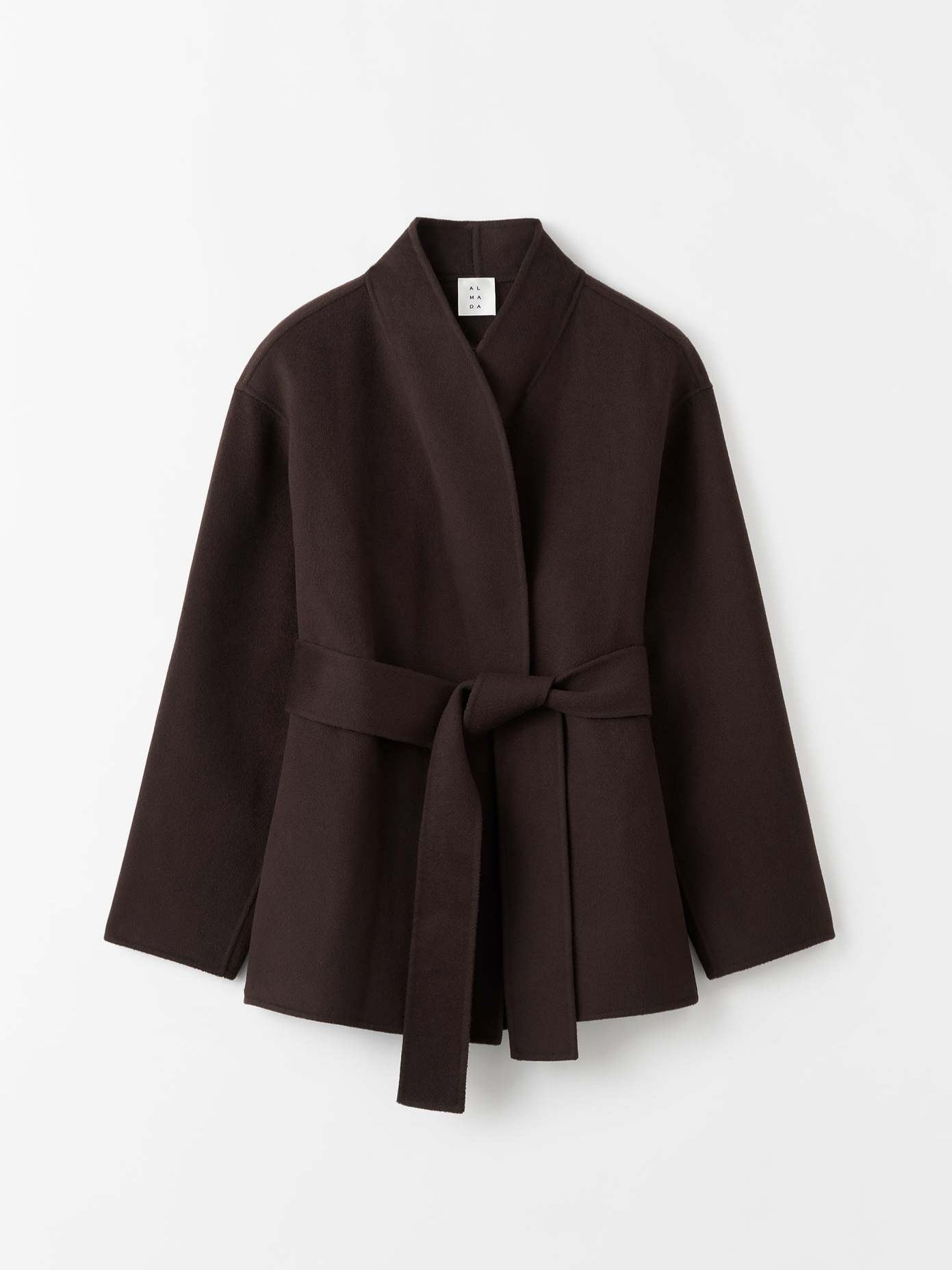 Women's Loose Tie-Up Coat