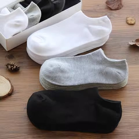 Women's Low-Cut Short Socks - Sweat-Absorbent & Anti-Friction