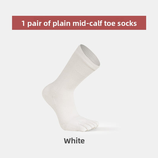 Women's Merino Wool Five-Toe Sports Socks