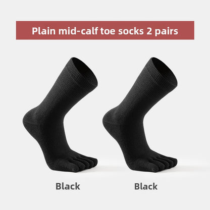 Women's Merino Wool Five-Toe Sports Socks