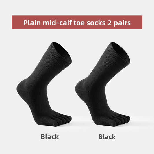Women's Merino Wool Five-Toe Sports Socks