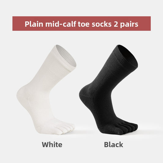 Women's Merino Wool Five-Toe Sports Socks