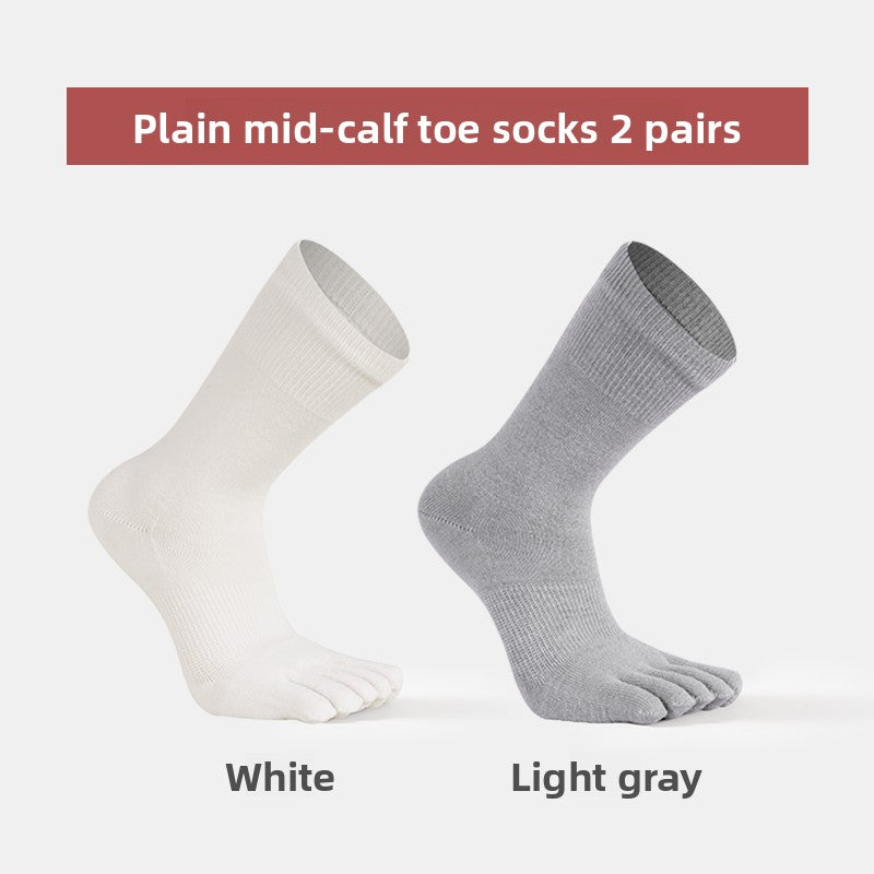 Women's Merino Wool Five-Toe Sports Socks