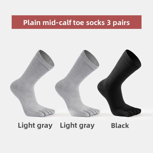 Women's Merino Wool Five-Toe Sports Socks