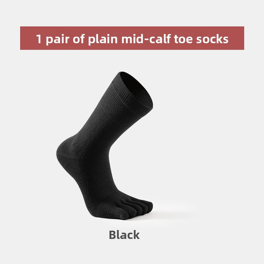 Women's Merino Wool Five-Toe Sports Socks