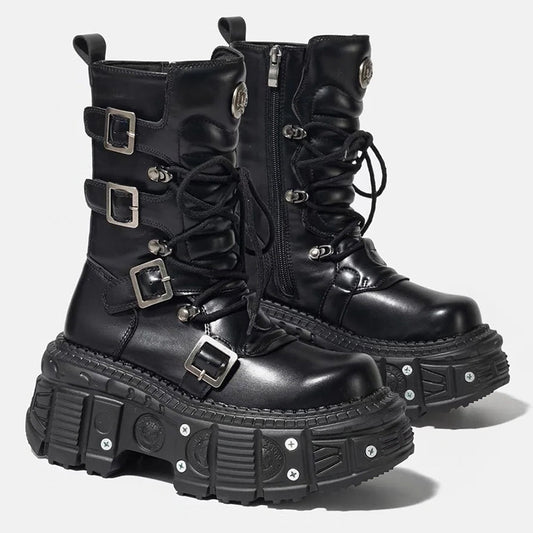 Women's Mid-Calf Platform Boots
