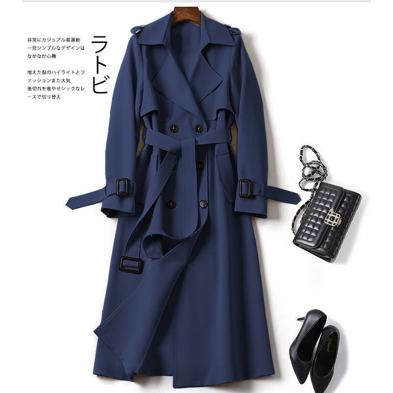 Women's Mid-Length Trench Coat