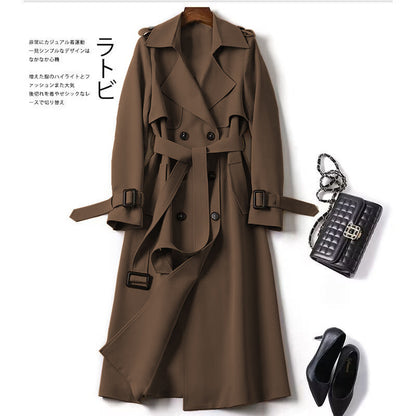 Women's Mid-Length Trench Coat