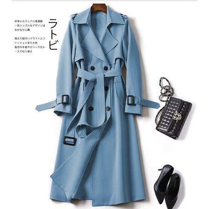 Women's Mid-Length Trench Coat