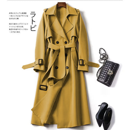 Women's Mid-Length Trench Coat