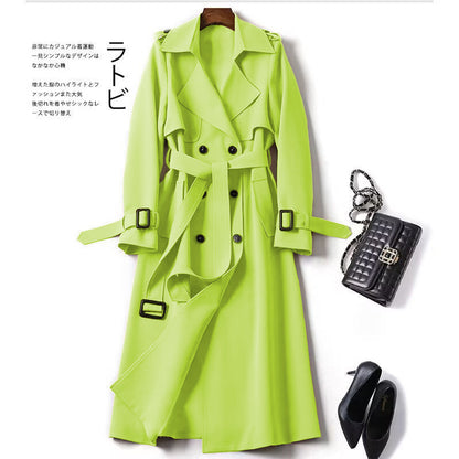 Women's Mid-Length Trench Coat