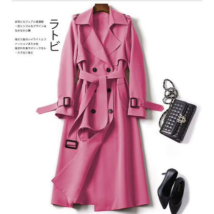 Women's Mid-Length Trench Coat