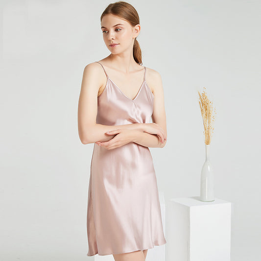 Women's Mulberry Silk V-neck Nightdress