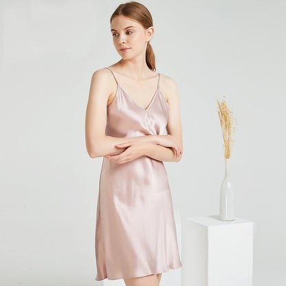 Women's Mulberry Silk V-neck Nightdress
