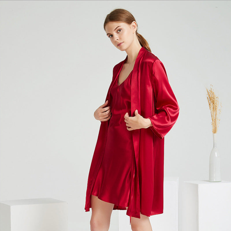 Women's Mulberry Silk V-neck Nightdress