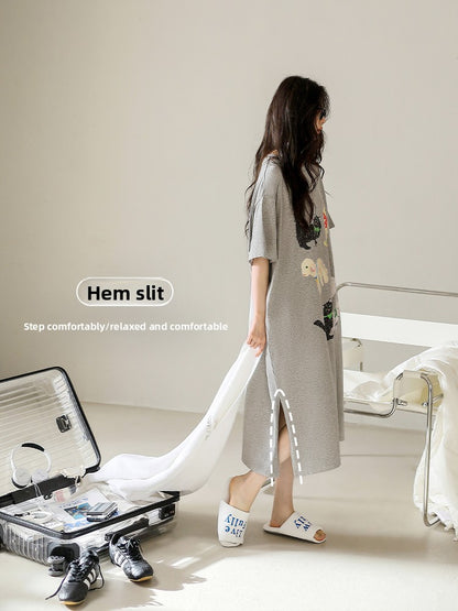 Women's nightgown summer