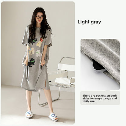 Women's nightgown summer