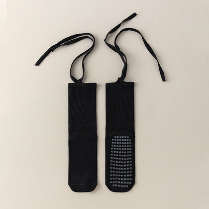 Women's Non-slip Cross Strap Yoga Pilates Socks
