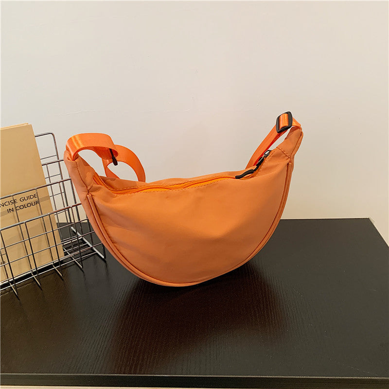 Women's Nylon Dumpling Crossbody Bag