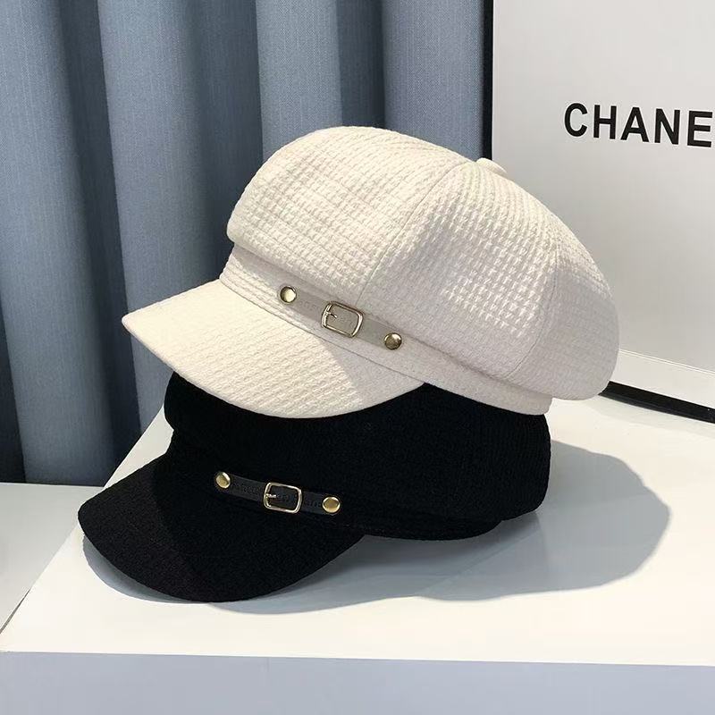Women's Octagonal Beret Hat