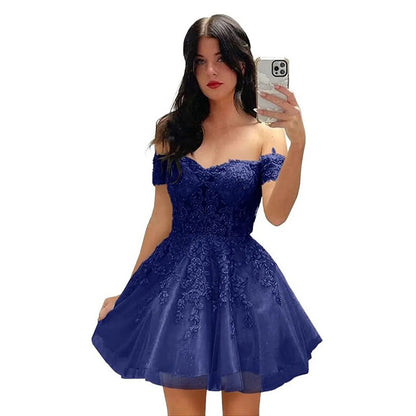 Women's One-Shoulder Cocktail Dress