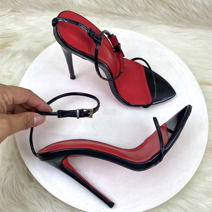 Women's One-Strap Stiletto Sandals