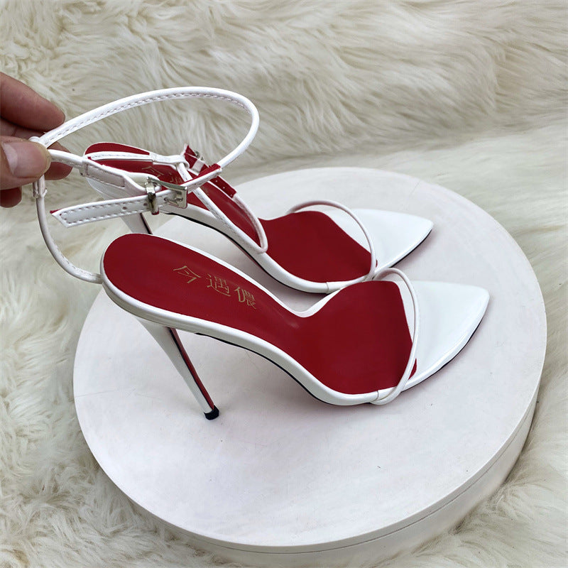 Women's One-Strap Stiletto Sandals