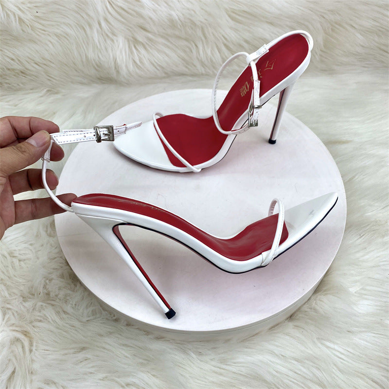 Women's One-Strap Stiletto Sandals