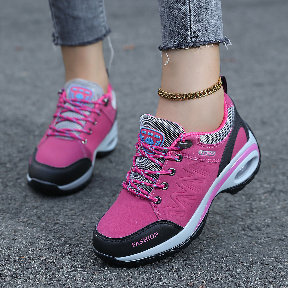 Women's Outdoor Hiking Shoes with Non-Slip Sole