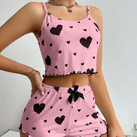 Women's outerwear pajama set