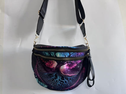 Women's Oxford Cloth Shoulder Bag