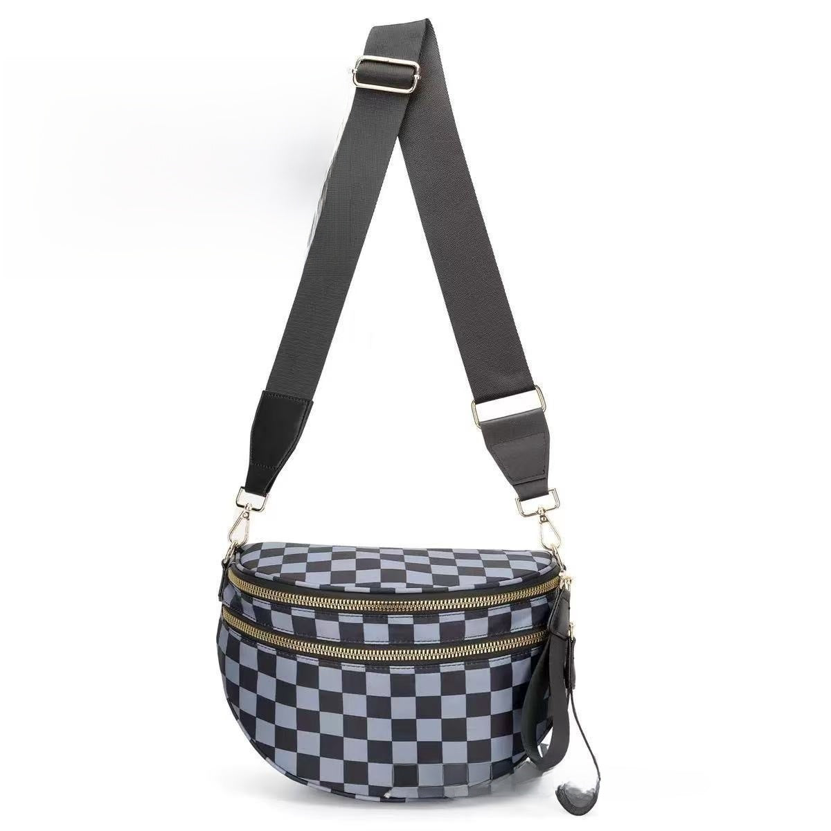 Women's Oxford Cloth Shoulder Bag