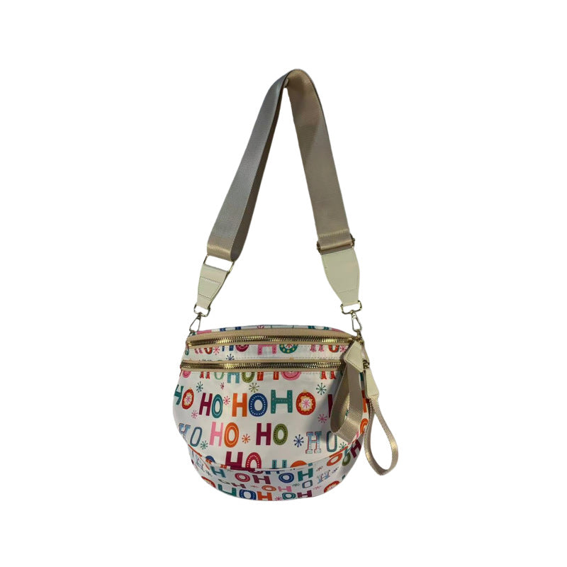 Women's Oxford Cloth Shoulder Bag