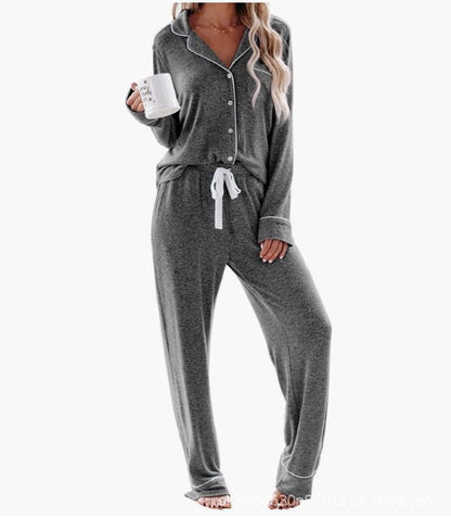 Women's Pajama Sets Button Sleepwear