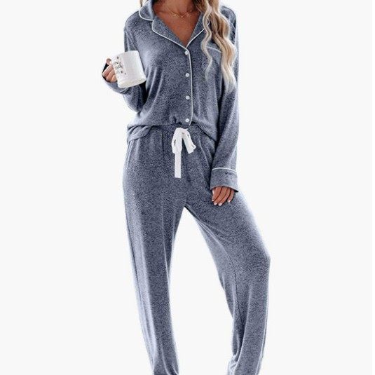 Women's Pajama Sets Button Sleepwear