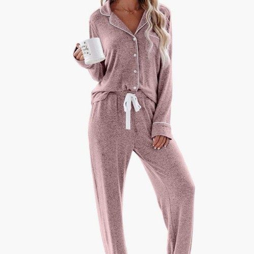 Women's Pajama Sets Button Sleepwear