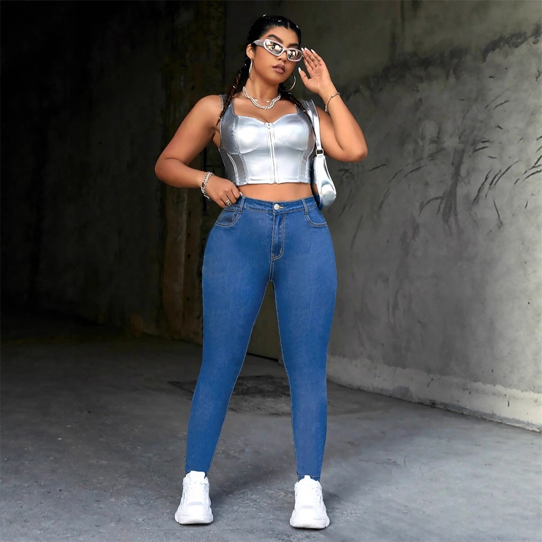 Women's plus-size jeans