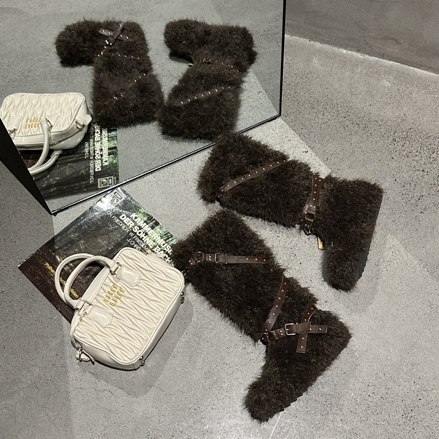 Women's Plush Fur Boots