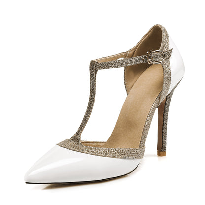 Women's Pointed Toe Stiletto Heel Sandals